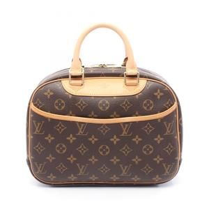 Louis Vuitton Trouville Handbag, Coated Canvas and Leather, Monogram, Women's...